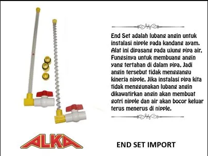 end set air minum instalasi