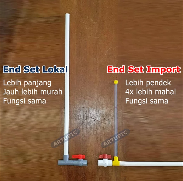 ens set lokal dan impor